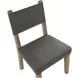 Aubrey Brown Strap Back Side Chair Set of 2