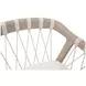 Pacific White Performance Fabric Outdoor Counter Height Stool