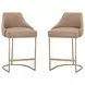 Parissa Ivanhoe Toast Counter Height Stool Set of 2