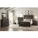 Hyde Charcoal Queen Panel Bed