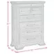 Hyde Charcoal 6 Drawer Chest