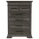 Hyde Charcoal 6 Drawer Chest