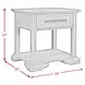 Hyde Charcoal Rectangular End Table