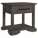Hyde Charcoal Rectangular End Table
