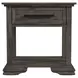 Hyde Charcoal Rectangular End Table