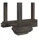 Hyde Charcoal Rectangular End Table