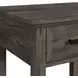 Hyde Charcoal Rectangular End Table