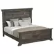 Hyde Charcoal King Panel Bed