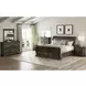 Hyde Charcoal Queen Sleigh Storage Bed