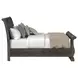 Hyde Charcoal Queen Sleigh Storage Bed