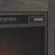 Hyde Charcoal 71'' TV Stand with Fireplace Insert