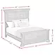 Hyde Charcoal Queen Panel Bed