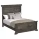 Hyde Charcoal Queen Panel Bed