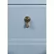 Pascal Matte Light Blue Lacquer 4 Drawer Soft Close Accent Chest