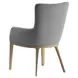 Loft Gray Upholstered Arm Chair