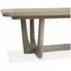 Braelyn Dorian Gray 114" Extendable Rectangular Dining Table