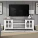 Providence White and Bourbon 66" TV Stand