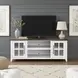 Providence White and Bourbon 66" TV Stand