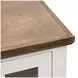 Providence White and Bourbon 96" TV Stand
