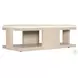 Wendover Polished Limestone Rectangle Cocktail Table