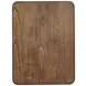 Hallie Milk Chocolate and Dark Chocolate Rectangular End Table