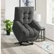 Secco Charcoal Performance Fabric Power Recliner
