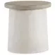 Easley Trevin and Silt Round Side Table