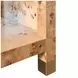 Pelham Brown Rectangular 1 Drawer Side Table
