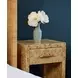 Pelham Brown Rectangular 1 Drawer Side Table
