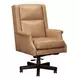 DC 132 RECL GCH Renaissance Clay Leather Upholstered Desk Chair