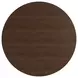 Verge Handcrafted Walnut and Bronze Metallic Extendable Round Dining Room Set