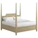 Eave Sundrenched Oak King Panel Bed