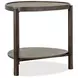 Hadleigh Black Coffee Bean Free Form Accent End Table