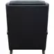 Philadelphia Shoreham Blue Leather Triple Power Recliner with USB Charging and Nailhead Trim