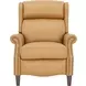 Philadelphia Santa Fe Brandy Leather Triple Power Recliner with USB Charging and Nailhead Trim