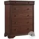 Stark Cherry 5 Drawer Chest