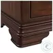 Stark Cherry 3 Drawer Nightstand