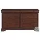 Stark Cherry Sleigh Bedroom Set