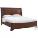 Stark Cherry Queen Sleigh Bed