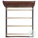 Stark Cherry King Sleigh Bed