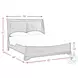 Stark Cherry King Sleigh Bed