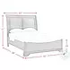 Stark Cherry Sleigh Bedroom Set