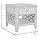 Stark Cherry Occasional Table Set