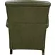 Phoebe Dobbs Sage Leather Push Thru The Arms Recliner