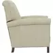 Phoebe Cashmere Stone Leather Push Thru The Arms Recliner