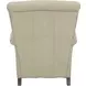 Phoebe Cashmere Stone Leather Push Thru The Arms Recliner