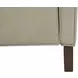 Phoebe Cashmere Stone Leather Push Thru The Arms Recliner