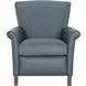 Phoebe Santa Fe Ocean Leather Push Thru The Arms Recliner
