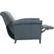 Phoebe Santa Fe Ocean Leather Push Thru The Arms Recliner