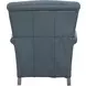 Phoebe Santa Fe Ocean Leather Push Thru The Arms Recliner